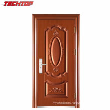 TPS-045 Chinse Security Walnut Color Metal Door Prices Cheap